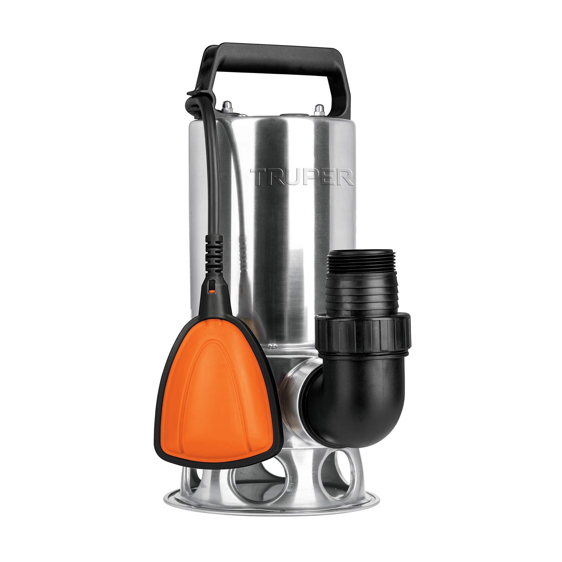 Bomba sumergible acero inoxidable, agua sucia, 1 hp truper 12607