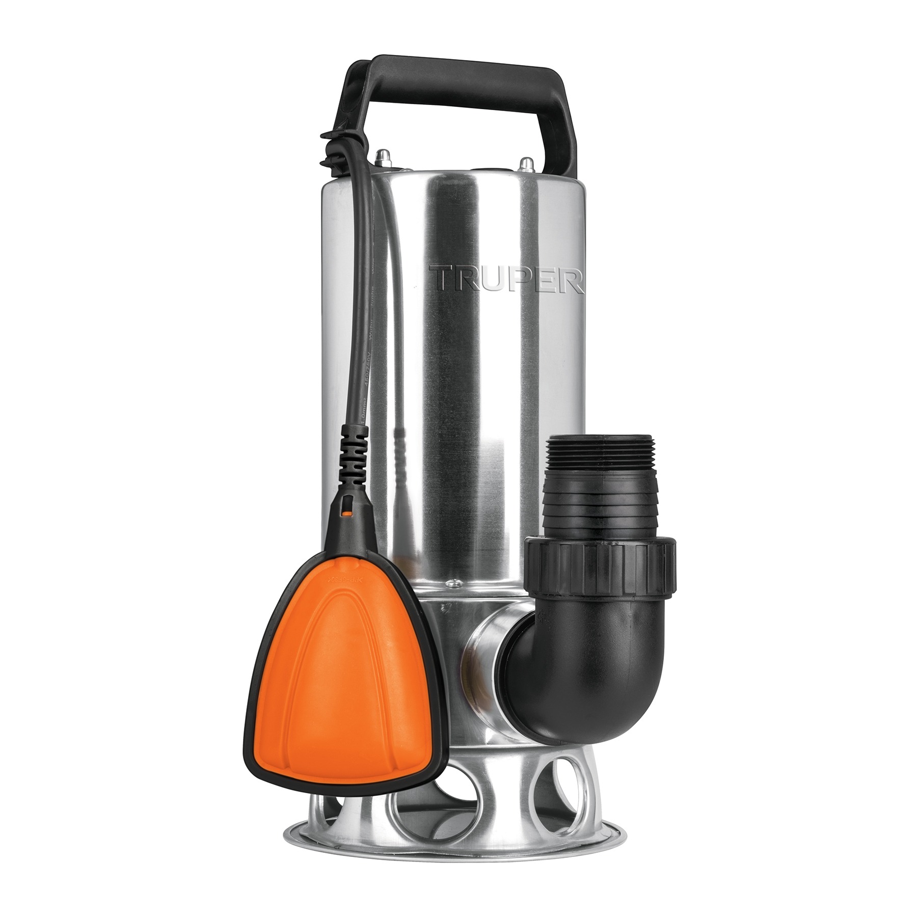 Bomba sumergible acero inoxidable,agua sucia,1-1/2hp truper 12608