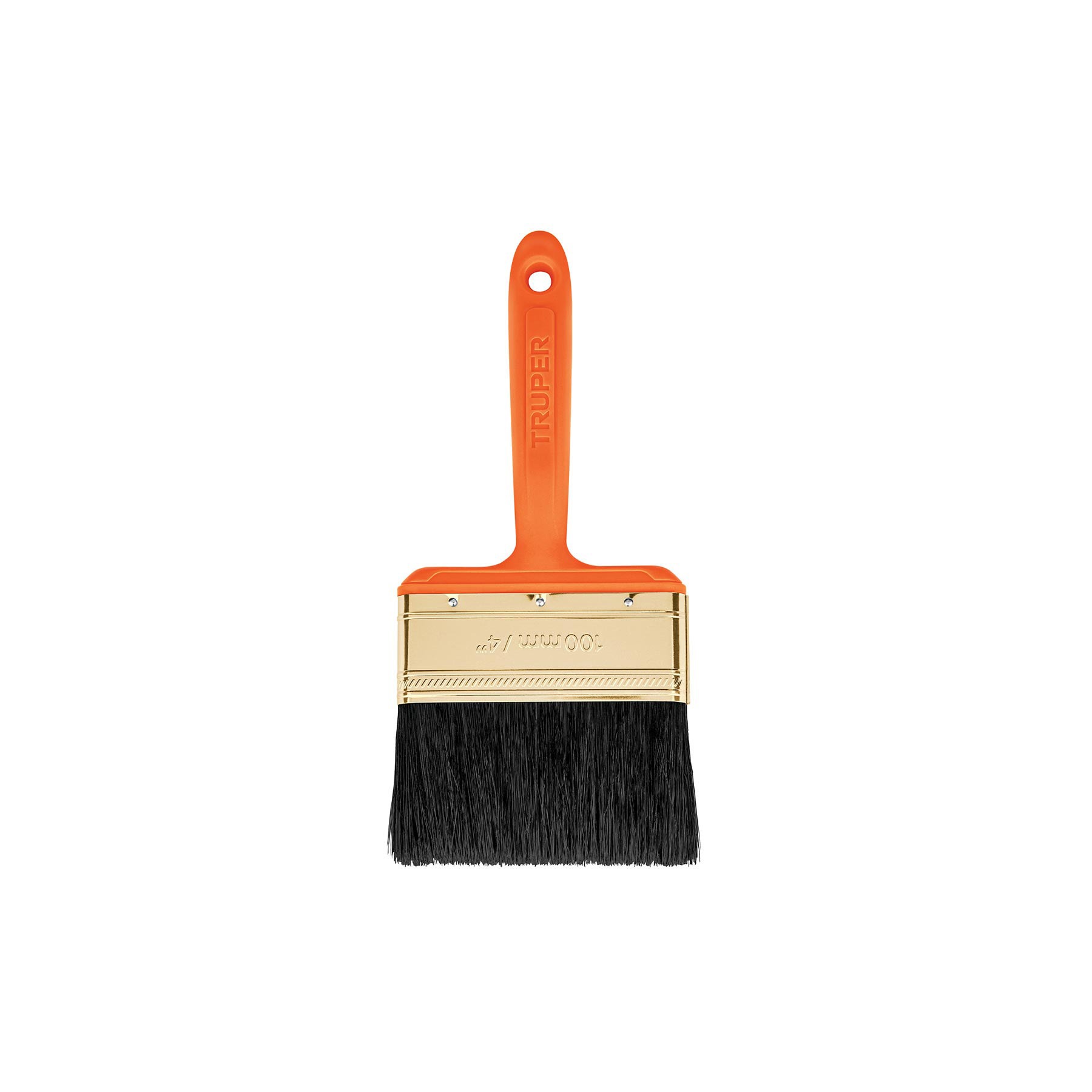 Brocha profesional de 4" con mango de plástico truper 14486