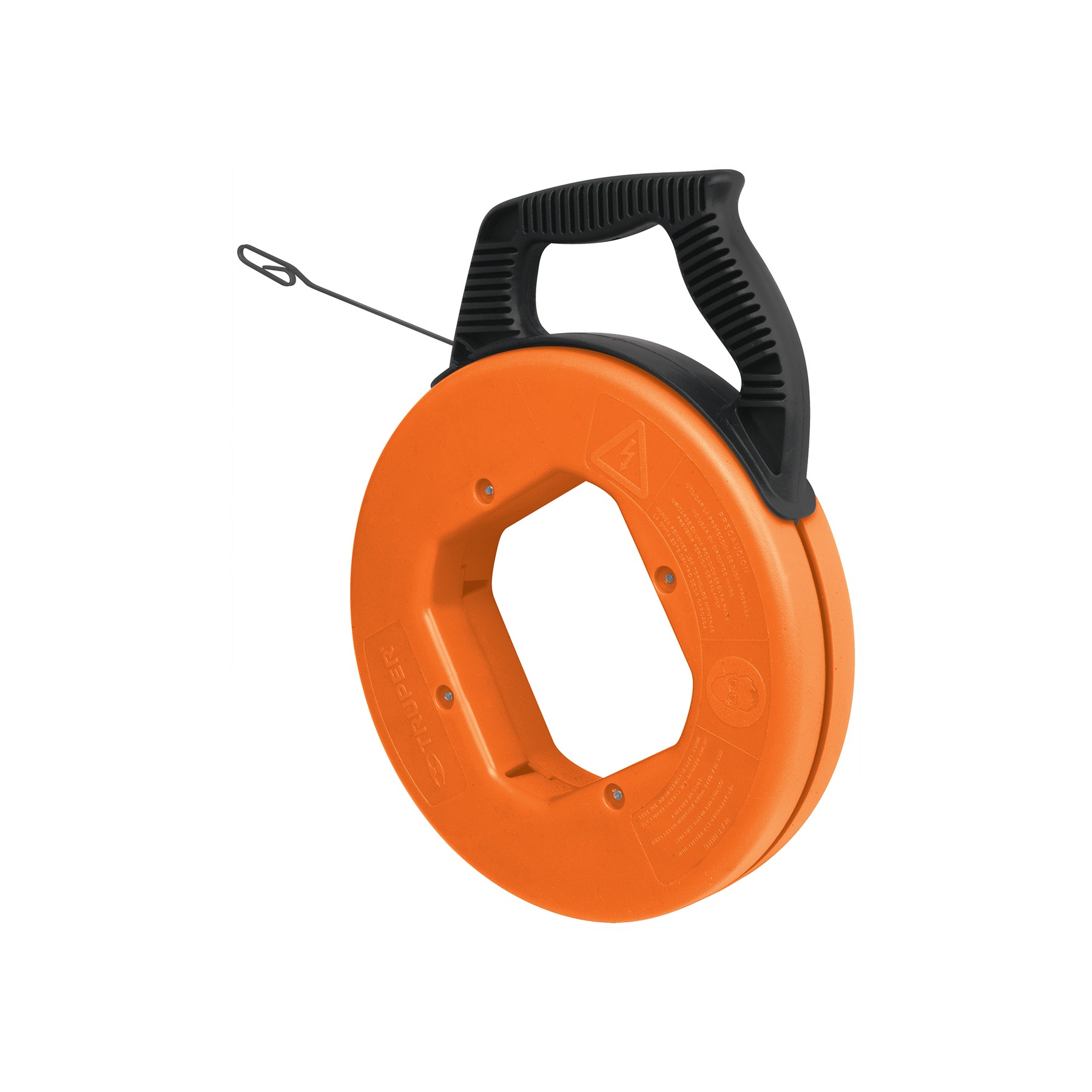 Guía de acero de 15 m para cable, con carrete truper 17751