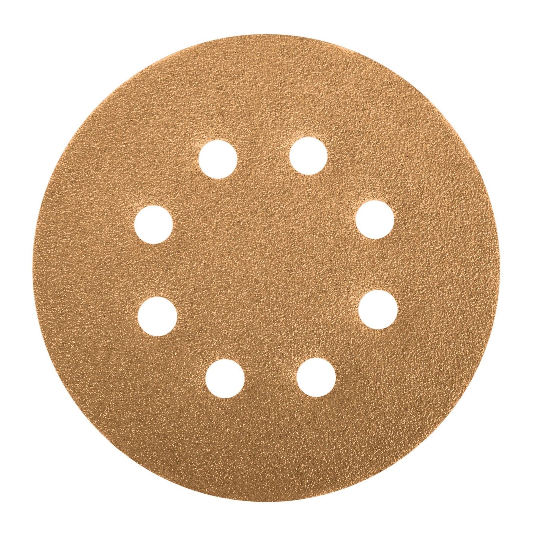 Paquete con 5 discos de lija 5" grano 240, 8 perforaciones truper 17959
