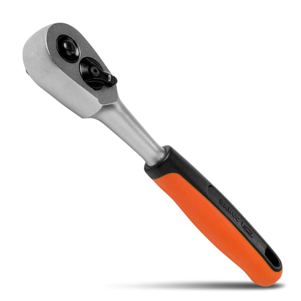 Ratchet de 1/4 60 dts cabeza de pera bahco