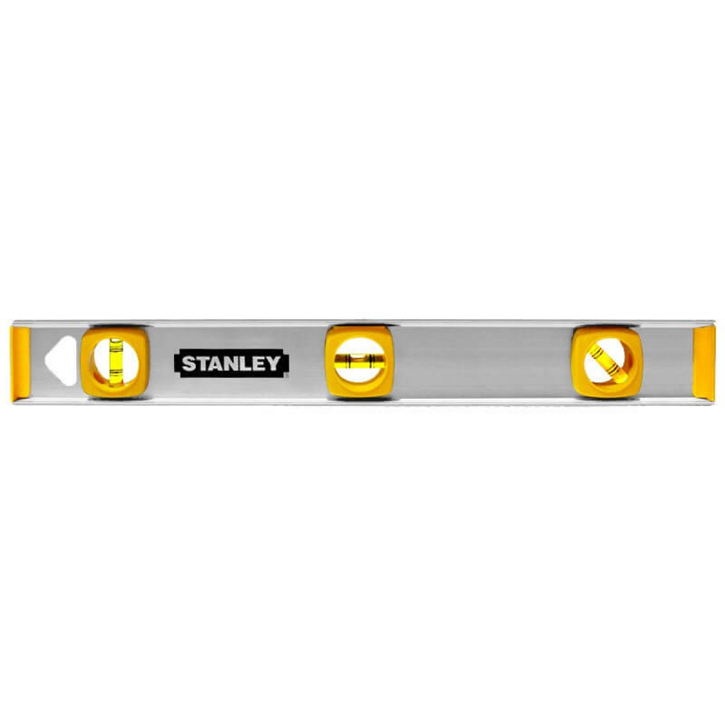 NIVEL DE ALUMINIO 3 GOTAS STANLEY