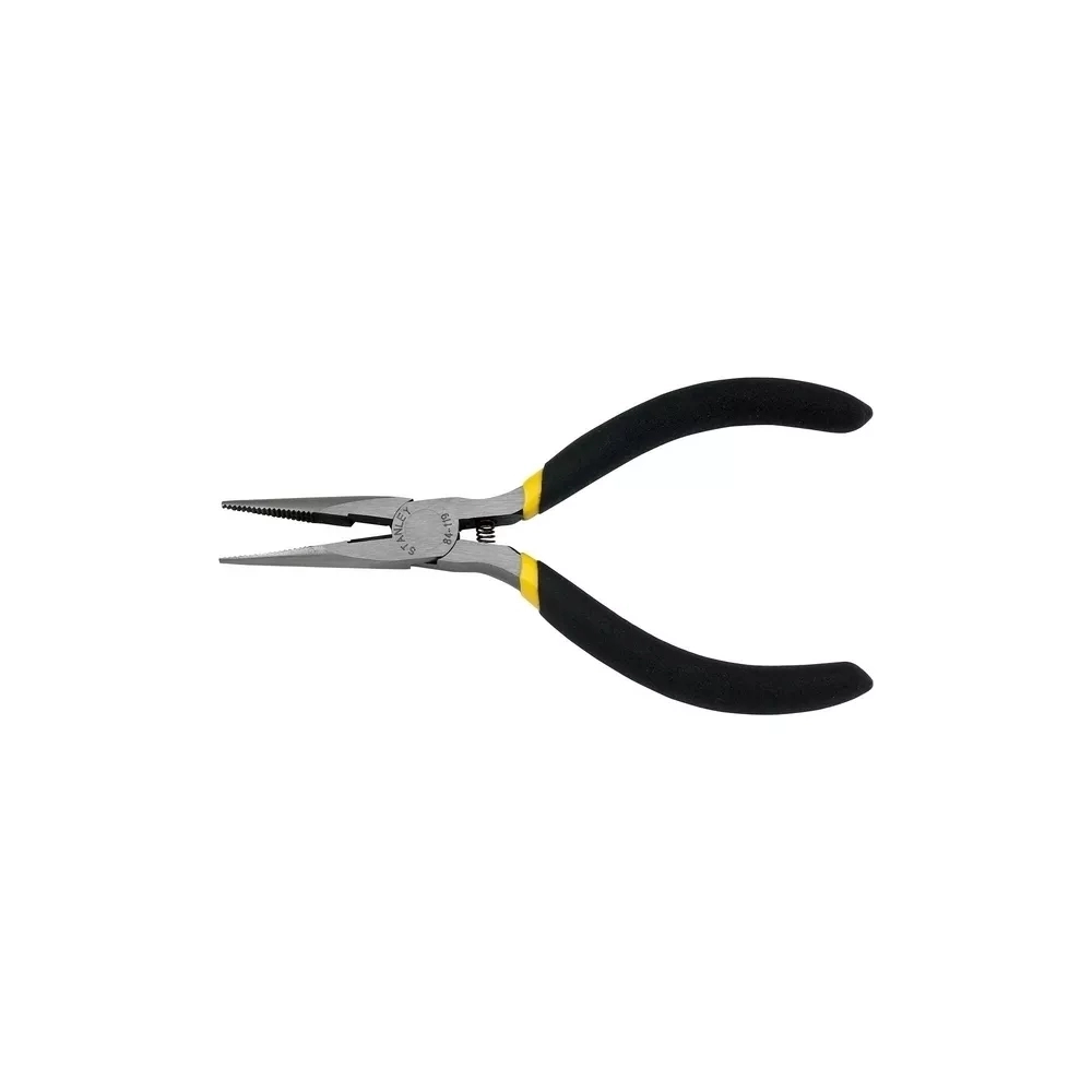 ALICATES MINIATURA PUNTA LARGA CORTANTE 4" LARGO (101 MM) STANLEY 84-119LA