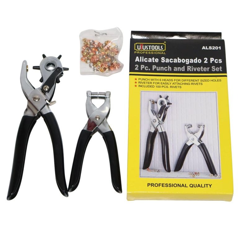 Alicate sacabocado estrella juego 2piezas uyustools