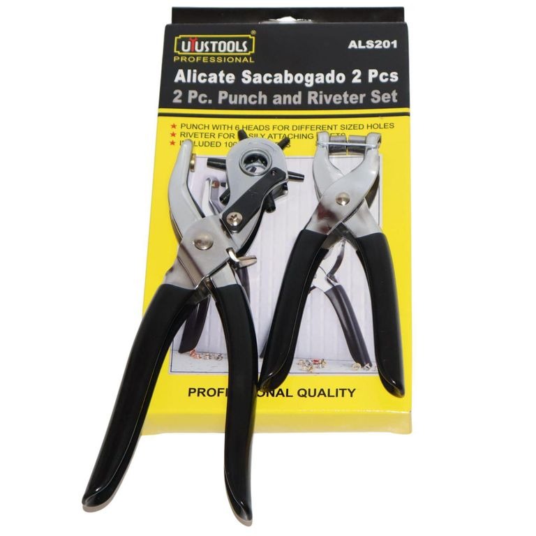 Alicate sacabocado estrella juego 2piezas uyustools