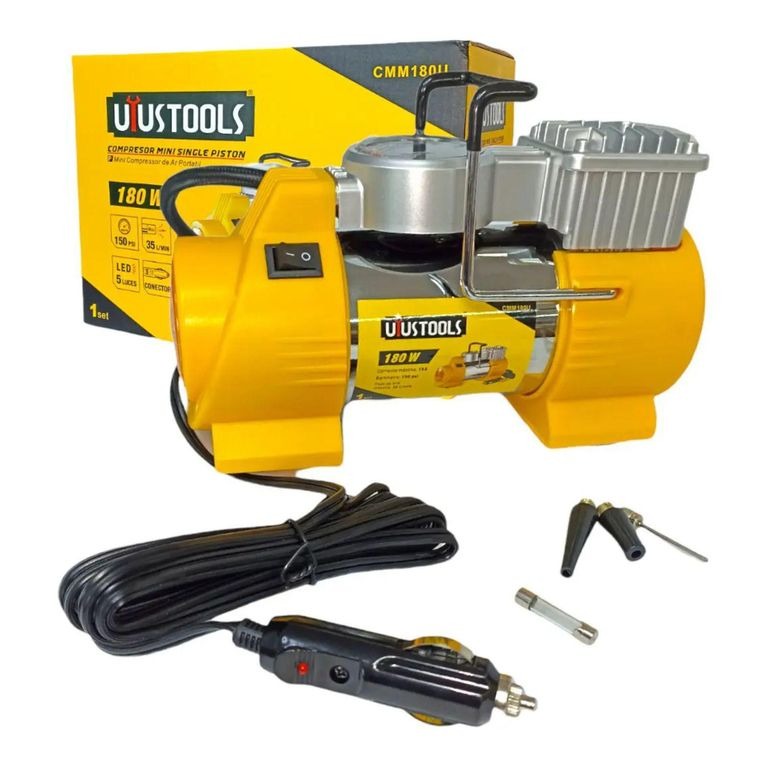 Compresor paso directo 1 pistón 180w uyustools cmm180u