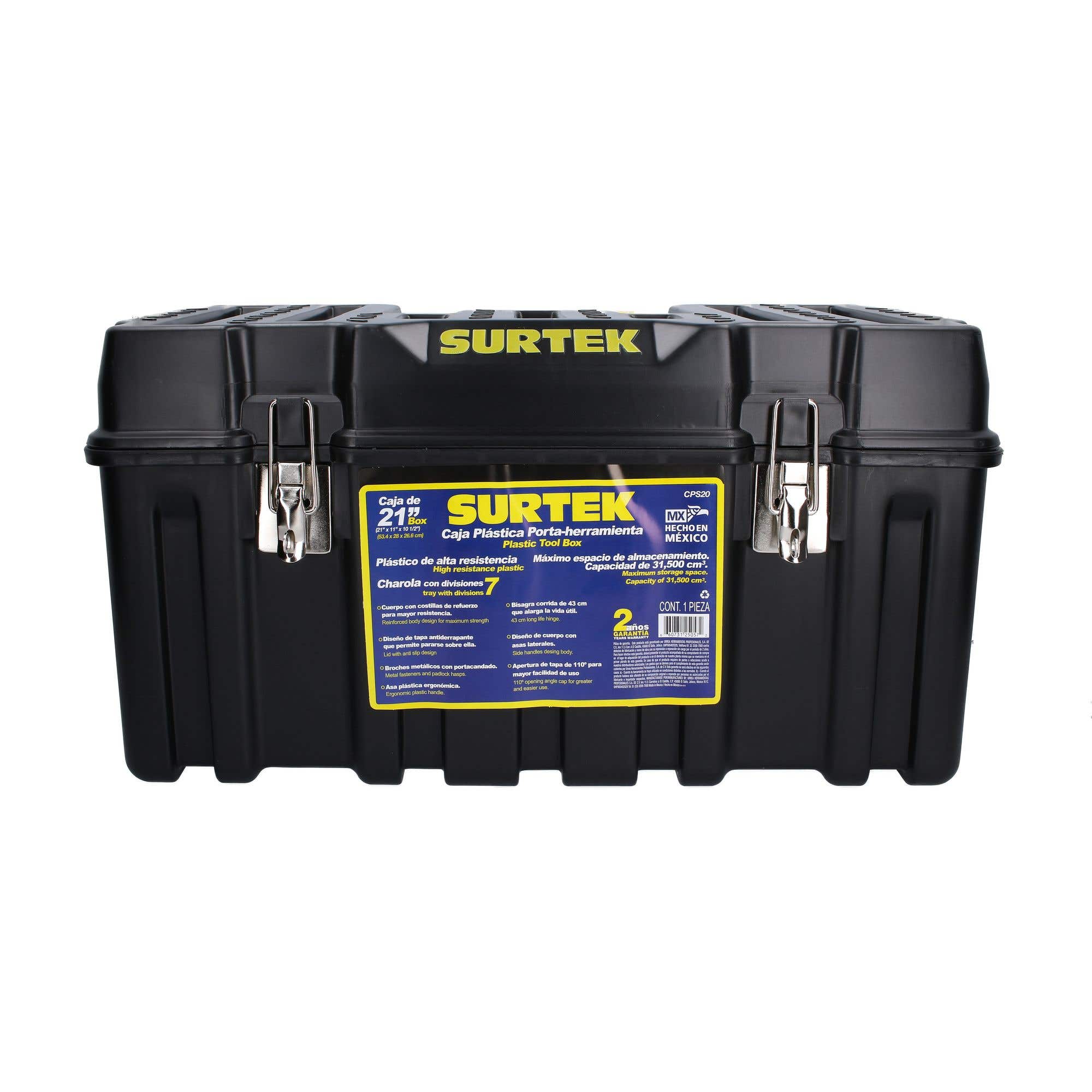Caja portaherramientas CPS20 Surtek vista 3
