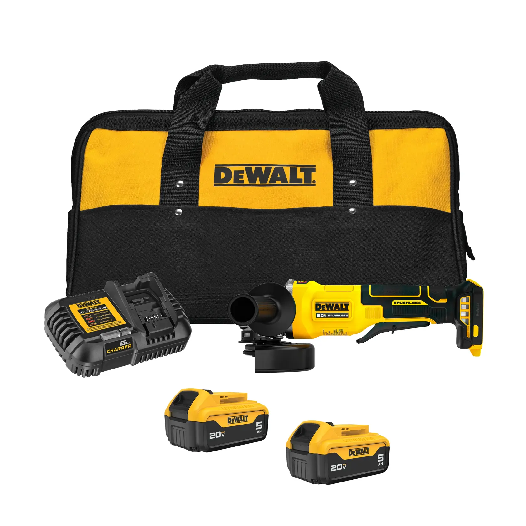 Pulidora inalámbrica DCG408P2 DEWALT vista 3