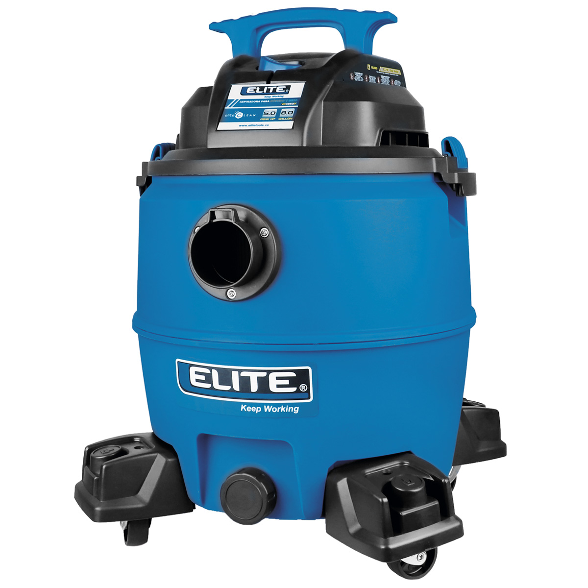 Aspiradora De Polvo Y Agua Elite 5 Hp 8 Galones (30 L) 110 V Vc0850P