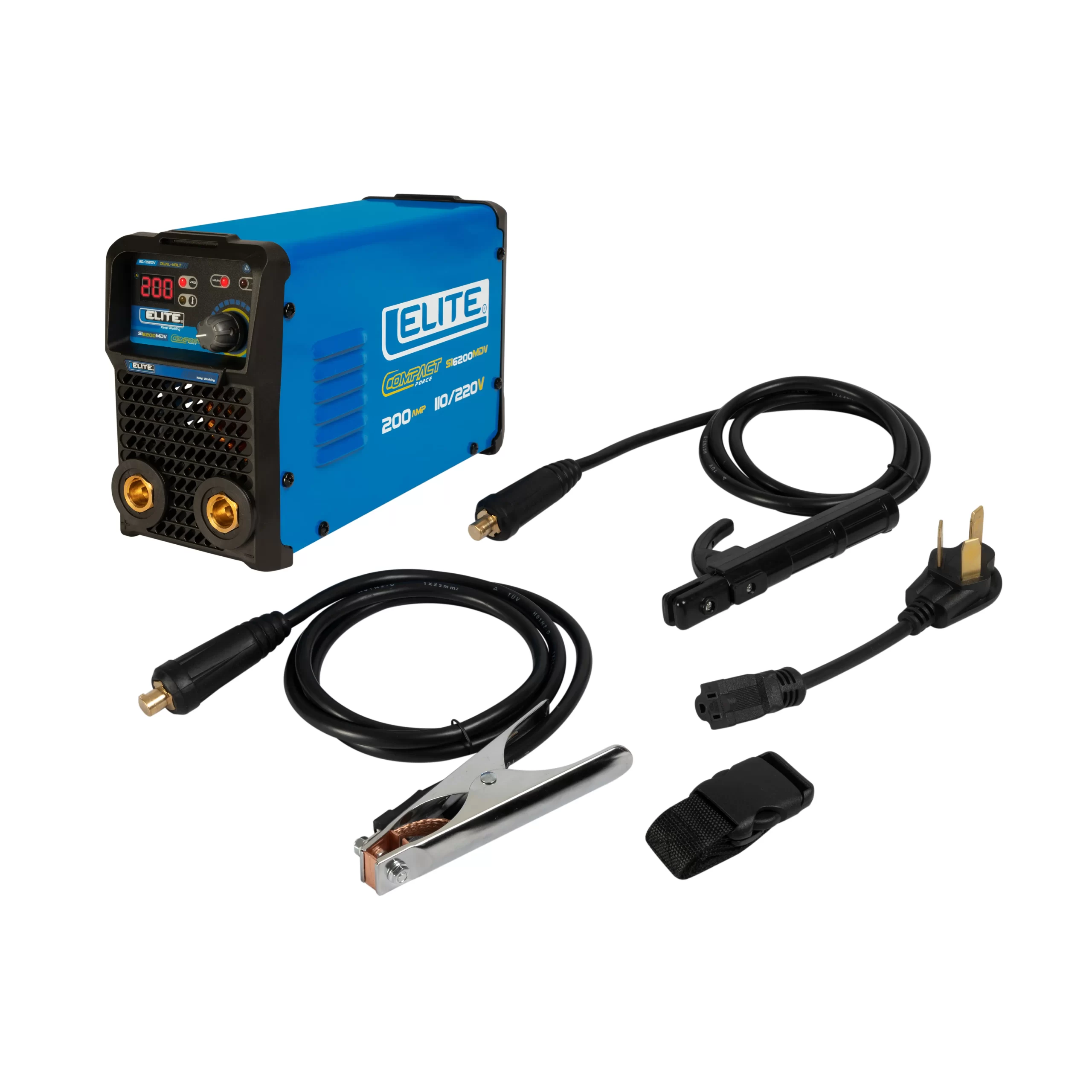 Soldador Inversor Elite Arc 200 Compact 200 A 110/220 V Si6200Mdv