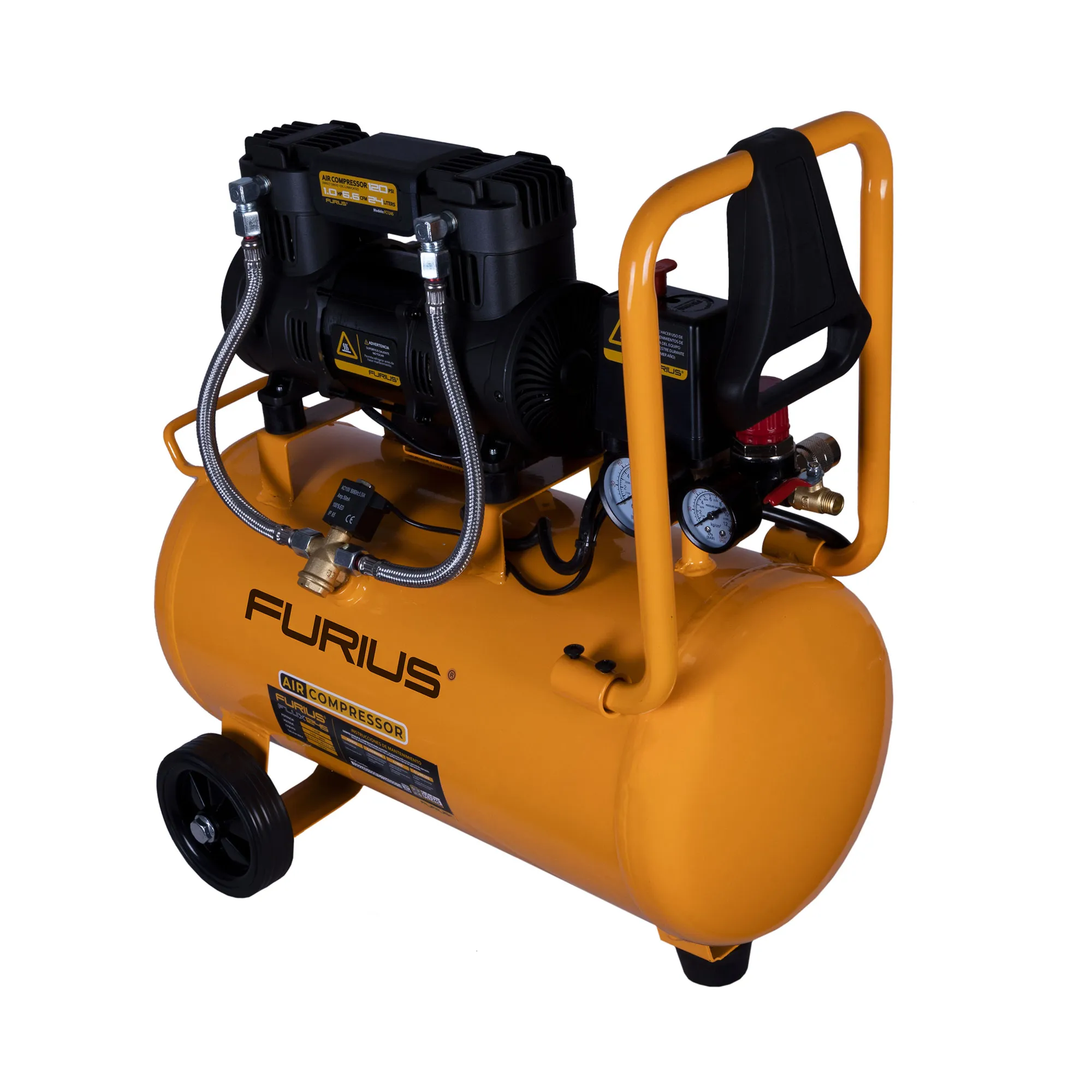 Compresor de aire FC124S Furius vista 4