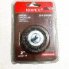 Grata circular con espigo 1/4 acero inox para metal 2" hopex