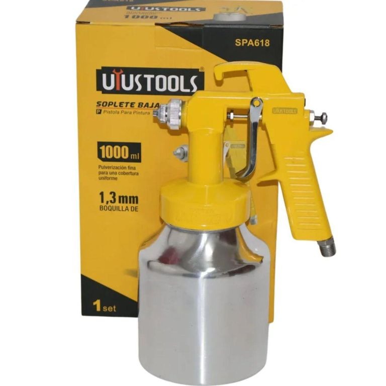 Pistola para pintar de baja boquilla 1.3 mm 1000ml uyustools