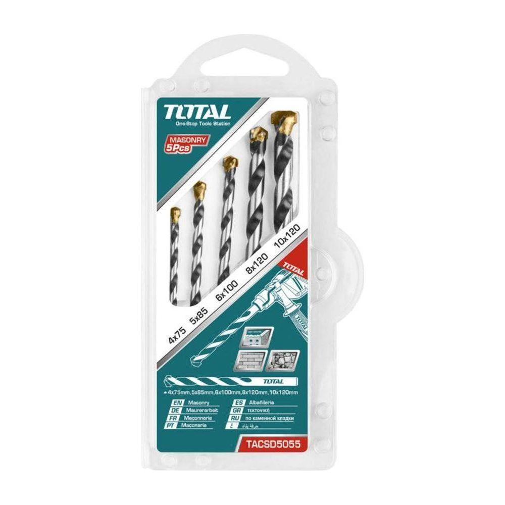 Juego de brocas TACSD5055 Total Tools