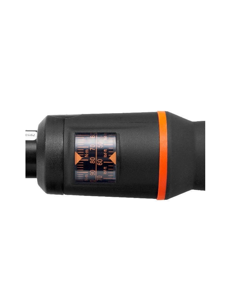 Llave dinamométrica tipo clic cuadrante 1/2 rango de 60 a 340 nm bahco
