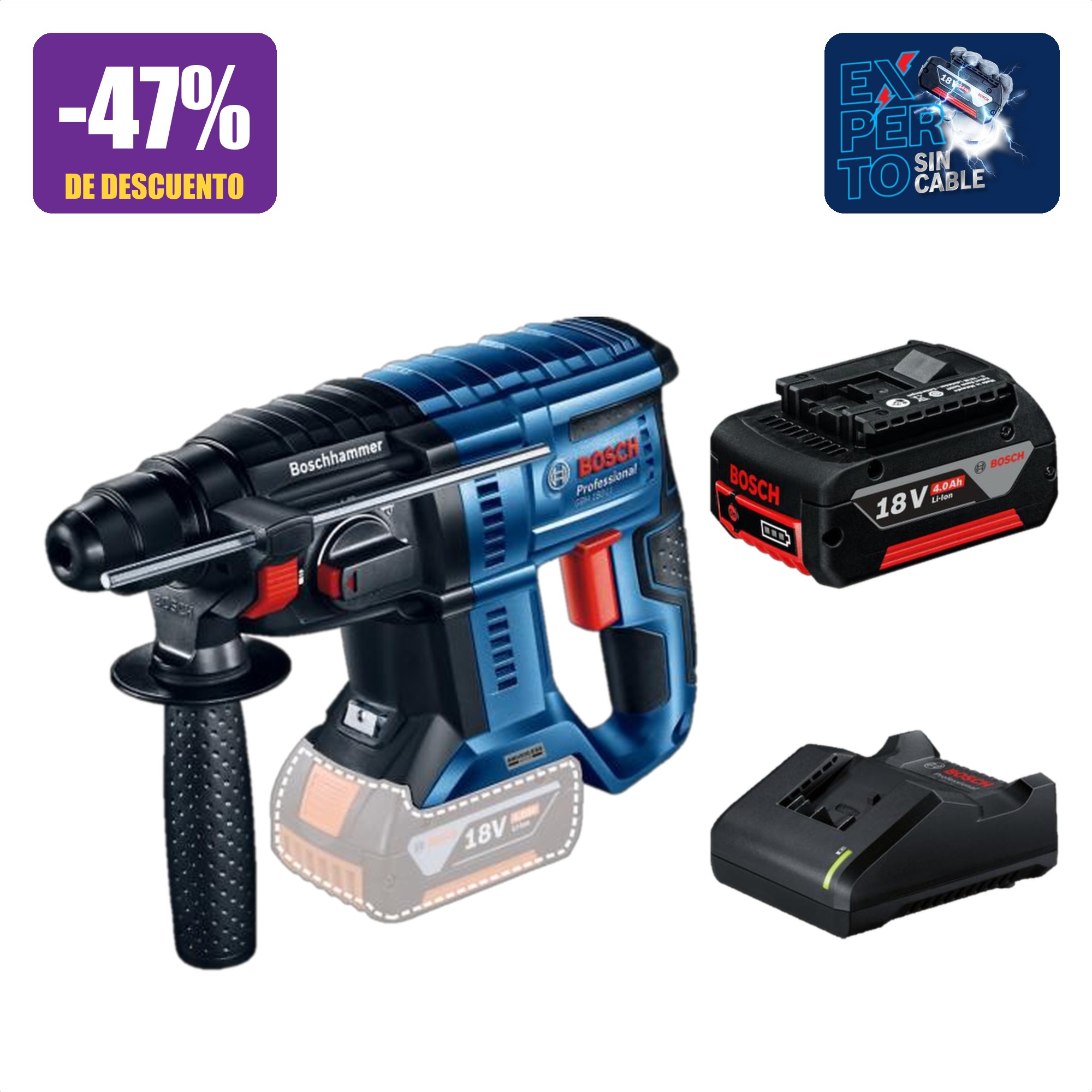 Combo GBH 185 Bosch Professional