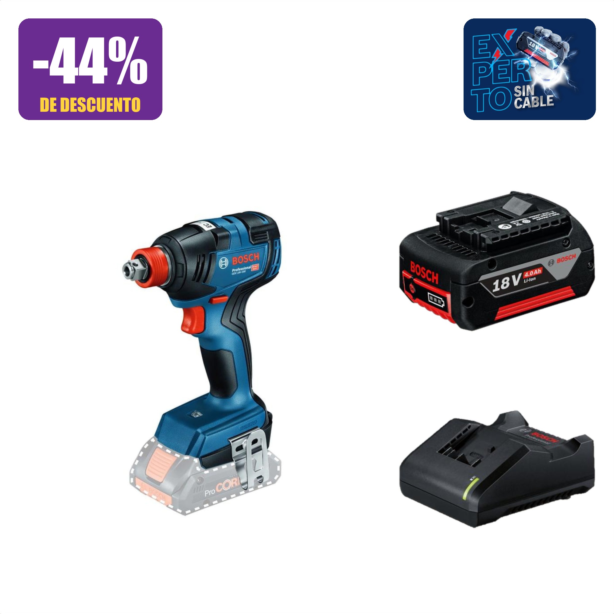 Combo GDR 18V-220C Bosch Professional