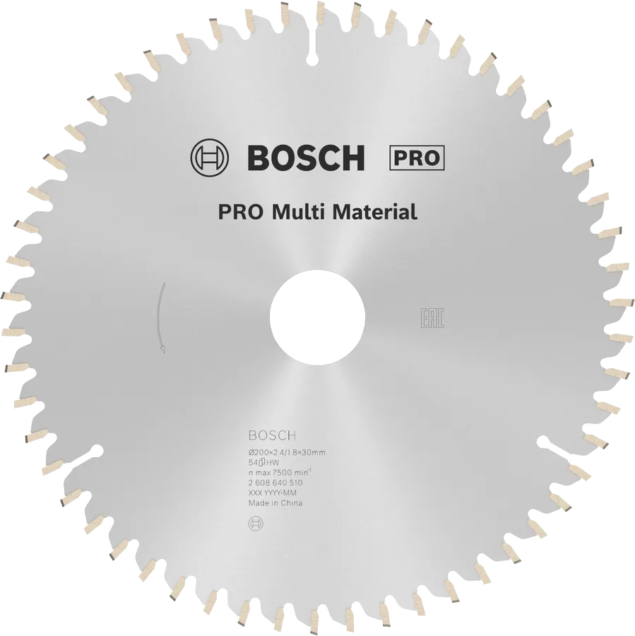 DISCO DE SIERRA CIRCULAR PRO MULTI MATERIAL BOSCH PROFESSIONAL