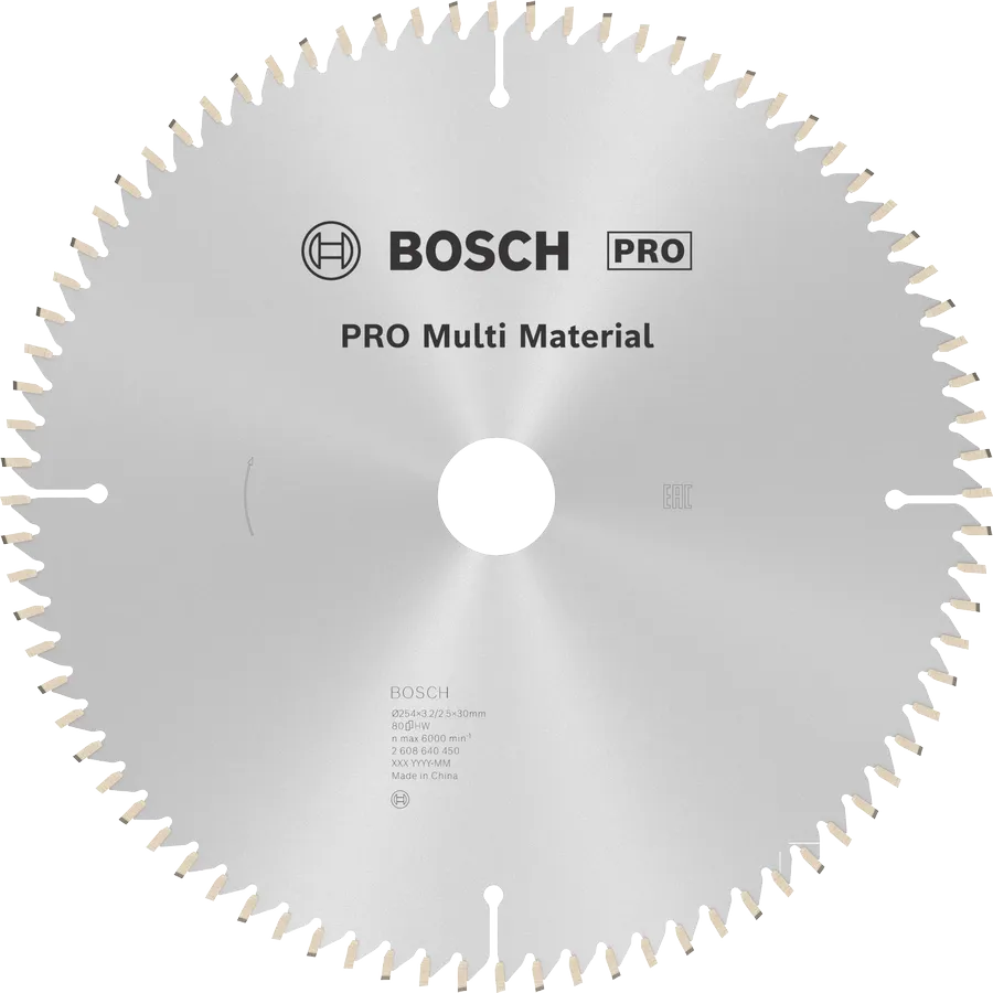 DISCO DE SIERRA CIRCULAR PRO MULTI MATERIAL BOSCH PROFESSIONAL