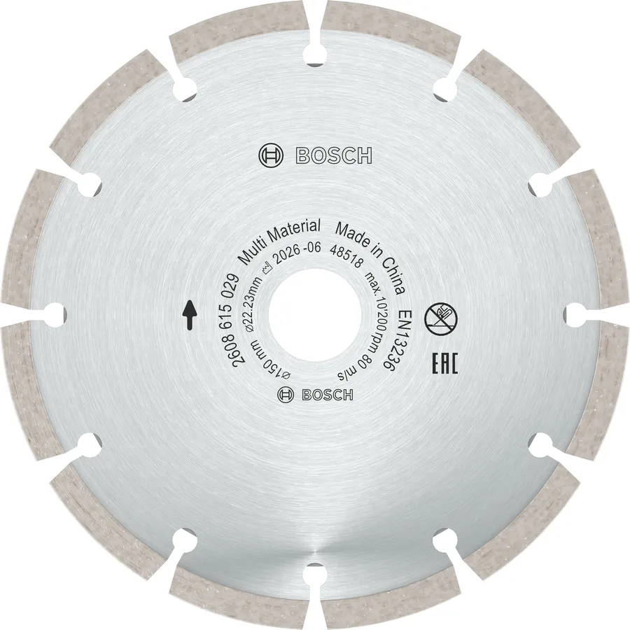 DISCO DIAMANTADO MULTI MATERIAL BOSCH PROFESSIONAL - Imagen 2