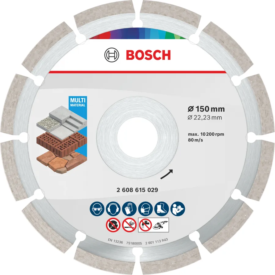 DISCO DIAMANTADO MULTI MATERIAL BOSCH PROFESSIONAL