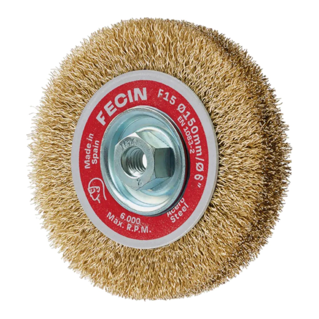 Grata o cepillo de alambre FECIN f15 mr