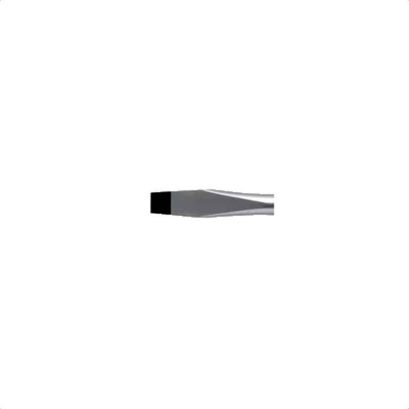 Destornillador de punta plana ranurada ergo™ con agarre de goma, 1,2 mm x 6,5 mm x 125 mm bahco be-8155