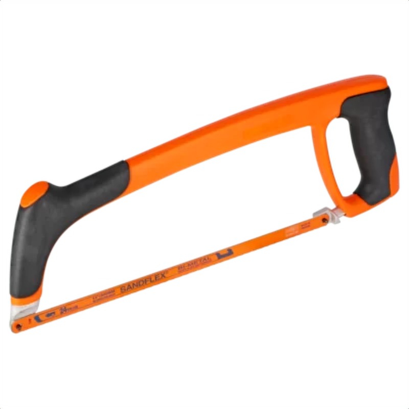 Arco de sierra para metales profesional con mango suave, 300 mm bahco 319