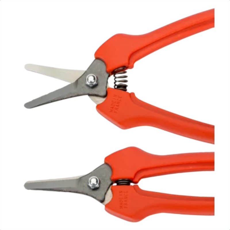 Tijeras de cosecha de corte recto y corto 170 mm bahco p127-19