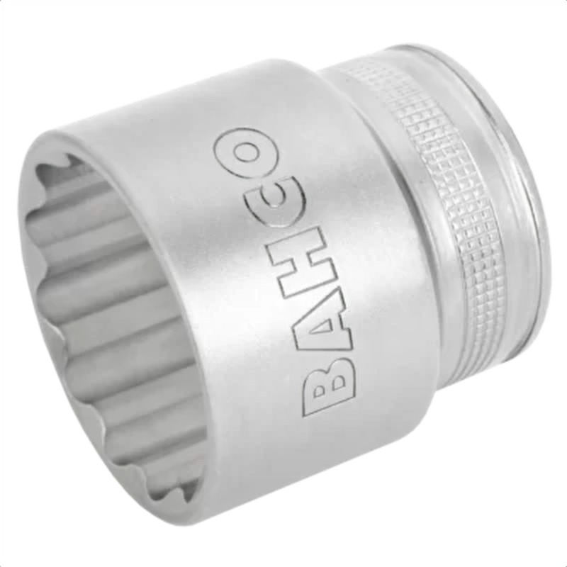 Vaso con cuadradillo de 1/2" y perfil bi-hexagonal de 1/2" bahco 7800dz-1/2