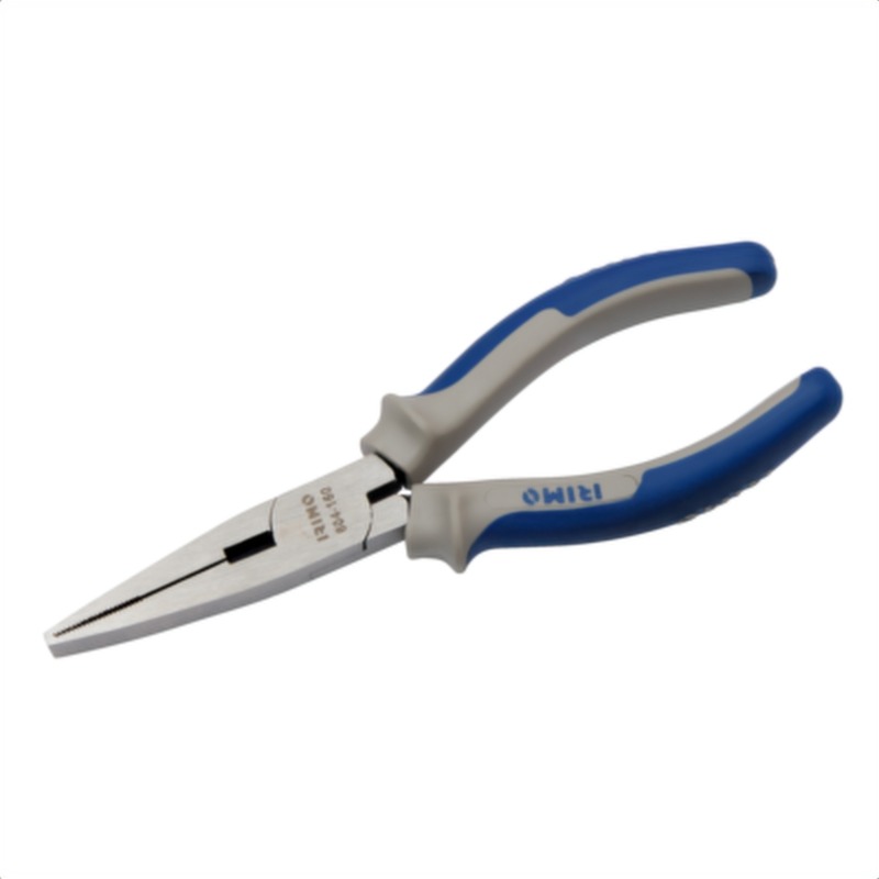 Pinzas de boca plana con mangos bi-material, 160 mm irimo 604-160-1