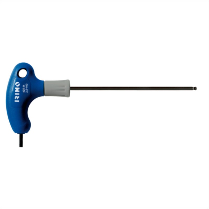 Destornillador mango en t hexagonal con bola, 8 × 200 mm irimo 42b-h8-200