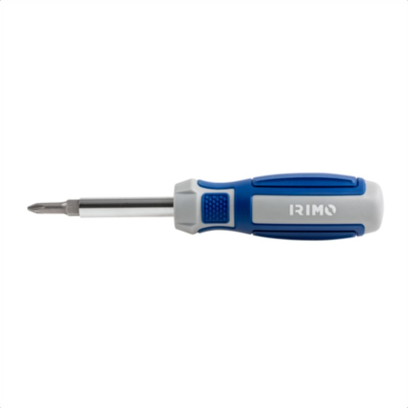 Destornillador 6 en 1: ranurado, ph y adaptador irimo 475-5-1