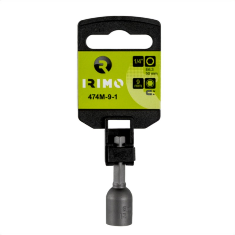 Adaptador magnético de 1/4", 10 mm irimo 474m-10-1