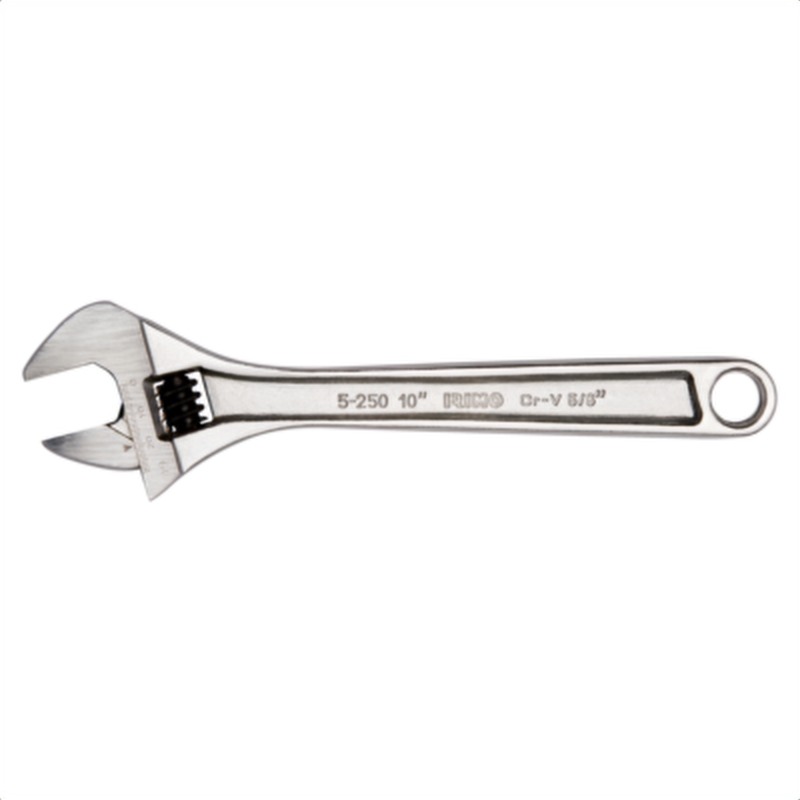 Llave ajustable "inglesa" cromada de 4" con clip irimo 5-100c-1