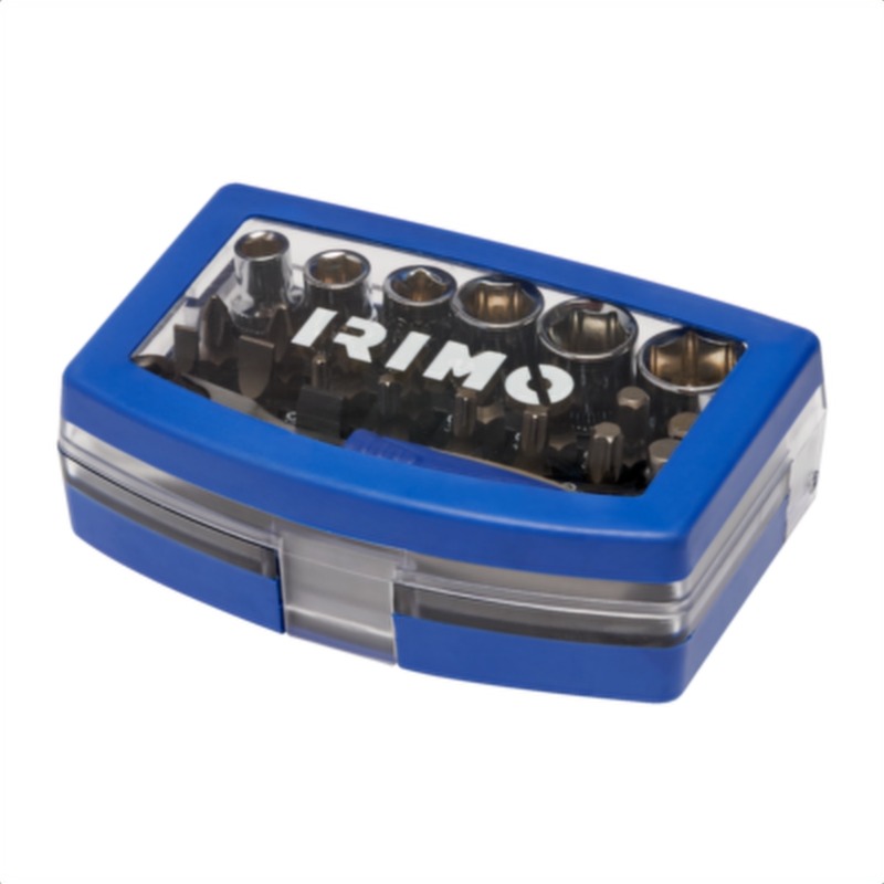Juego de copas hexagonales y puntas de 1/4", 23 piezas irimo 109-23-4