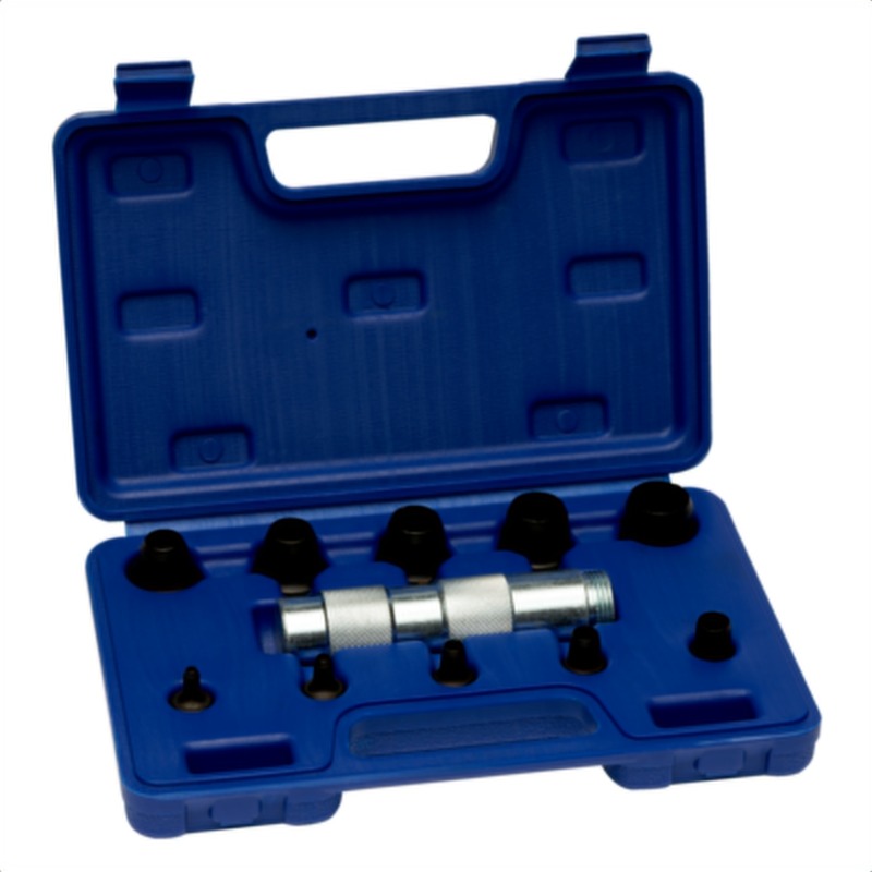 Juego de sacabocados de 3 a 20 mm, 10 piezas y mango irimo 332-51-4