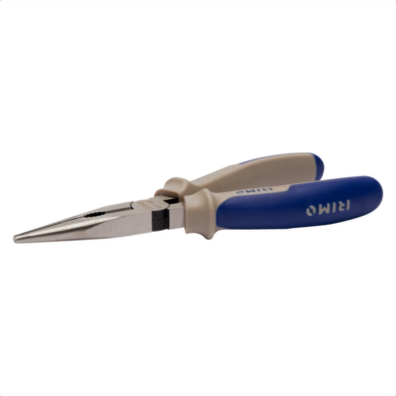 Pinzas de boca semirredonda recta con mangos bi-material, 160 mm irimo 612-160-1