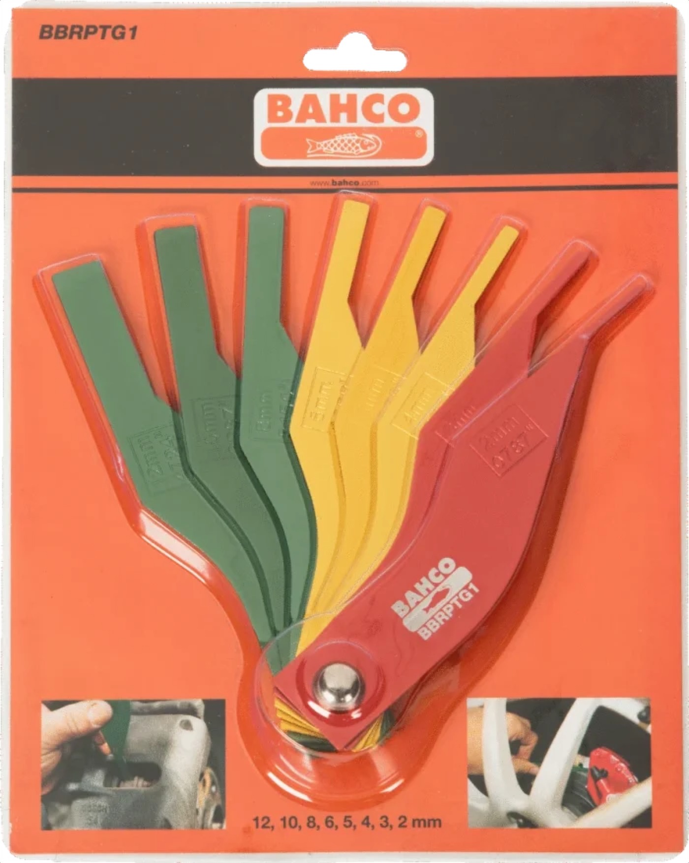 Medidor de espesor de pastillas de freno bahco bbrptg1