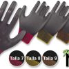 Guante poliuretano nailon t7 zubiola