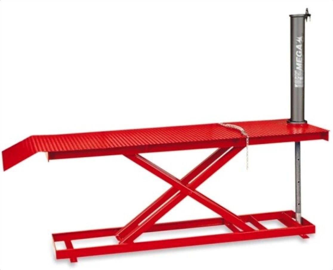 Mesa hidráulica para trabajo de motos 1000libras hopex