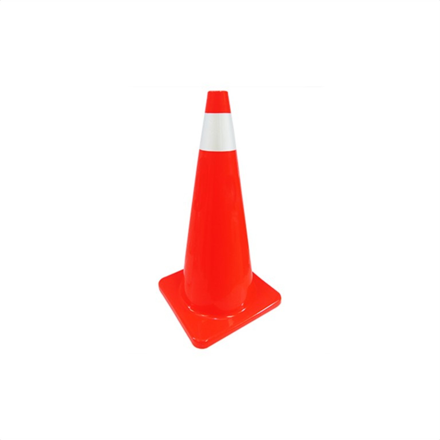 Cono de señalización naranja 30cm