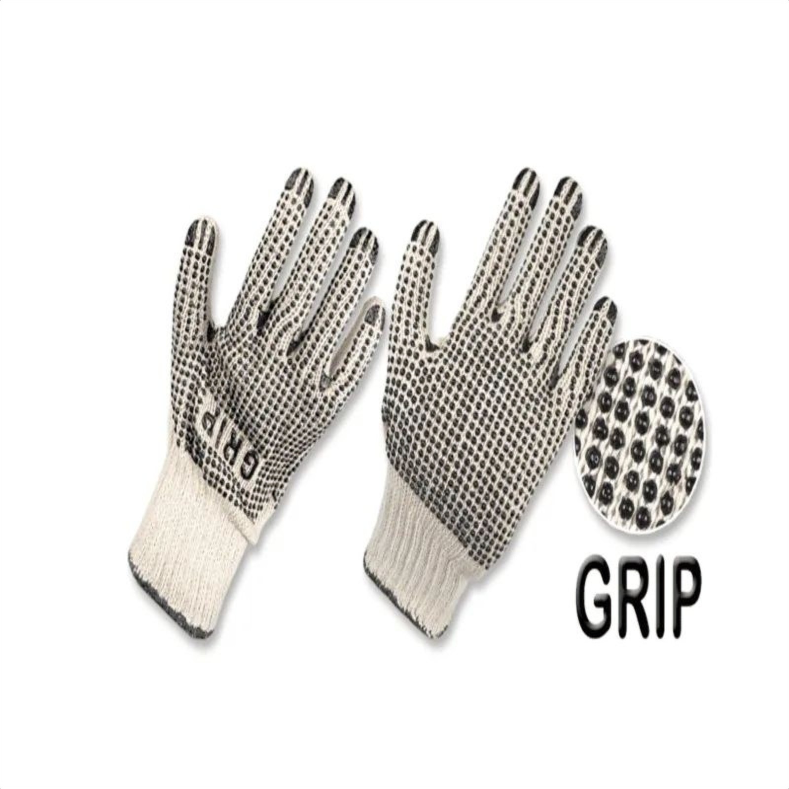 Guante hilaza revestido pvc zubiola