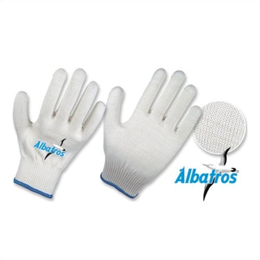 Guante hilaza nailon zubiola