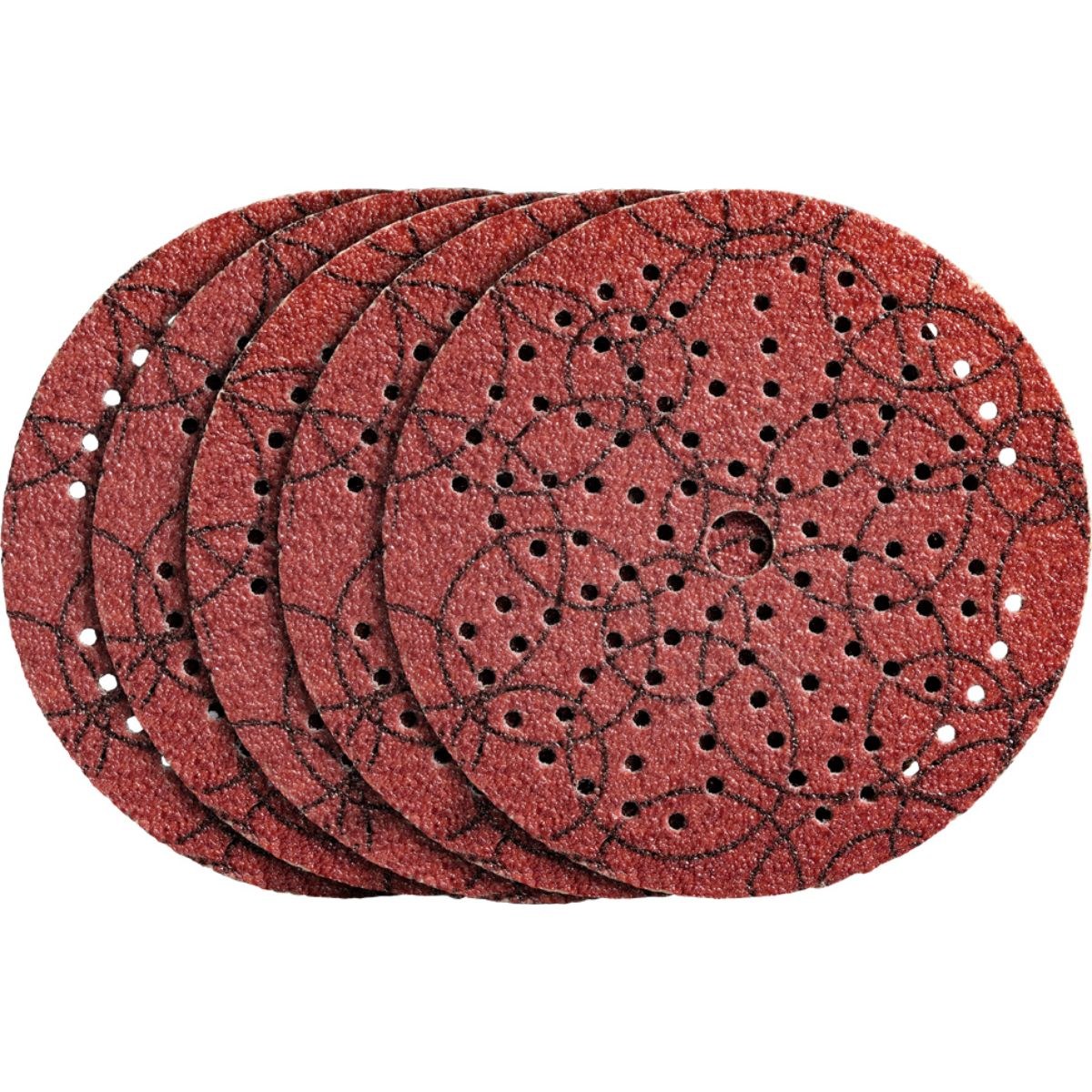 Lija redonda 9" velcro omega