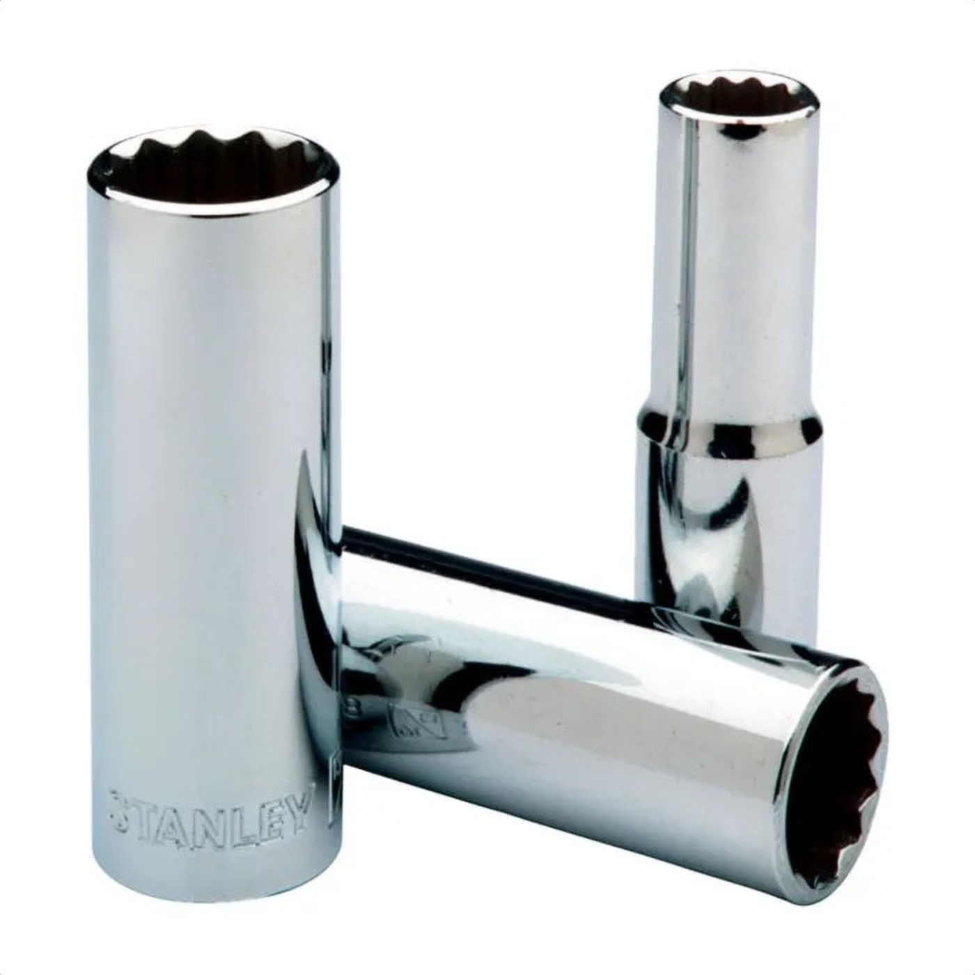 Dado/cubo largo 9/16", 12 pt. mando 1/2" stanley 4-86-482
