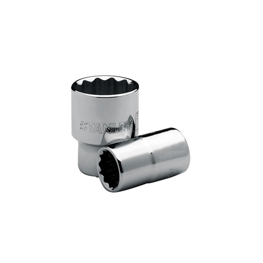 Dado/cubo estándar 3/8", 12 pt. mando 1/2" stanley 4-86-461