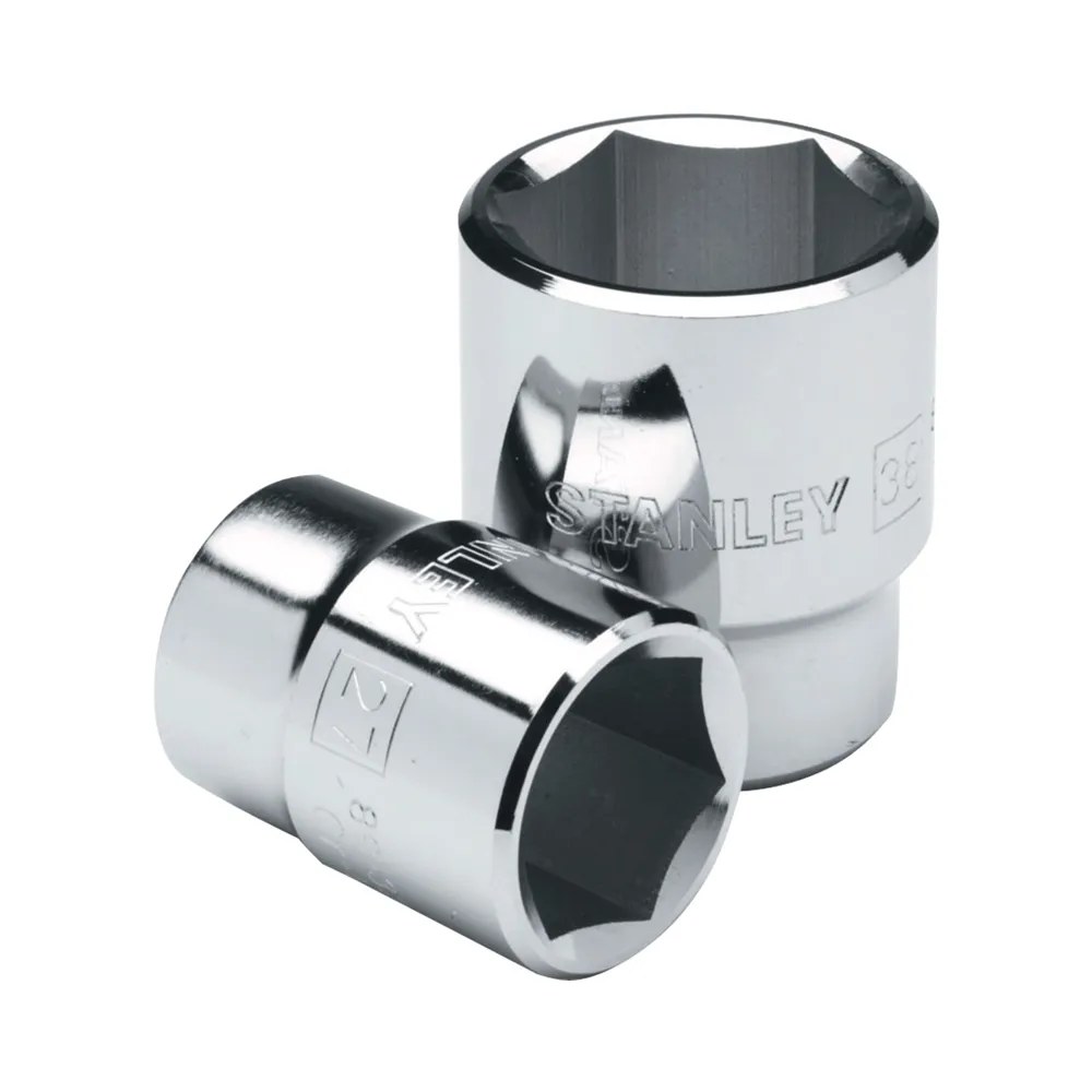 Dado/cubo estándar 24 mm, 6 pt. mando 3/4" stanley 89-324