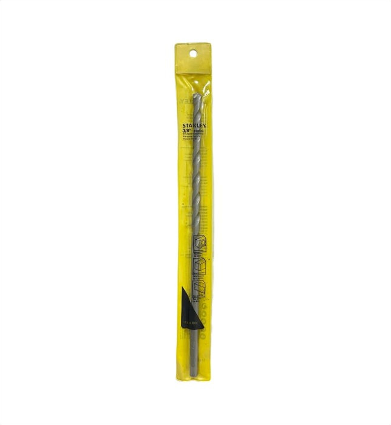 Broca p.cemento 009 3/8 x 12 stanley